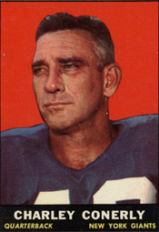 Giants QB Charles Conerly